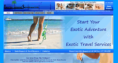 Desktop Screenshot of exotictravelservices.com